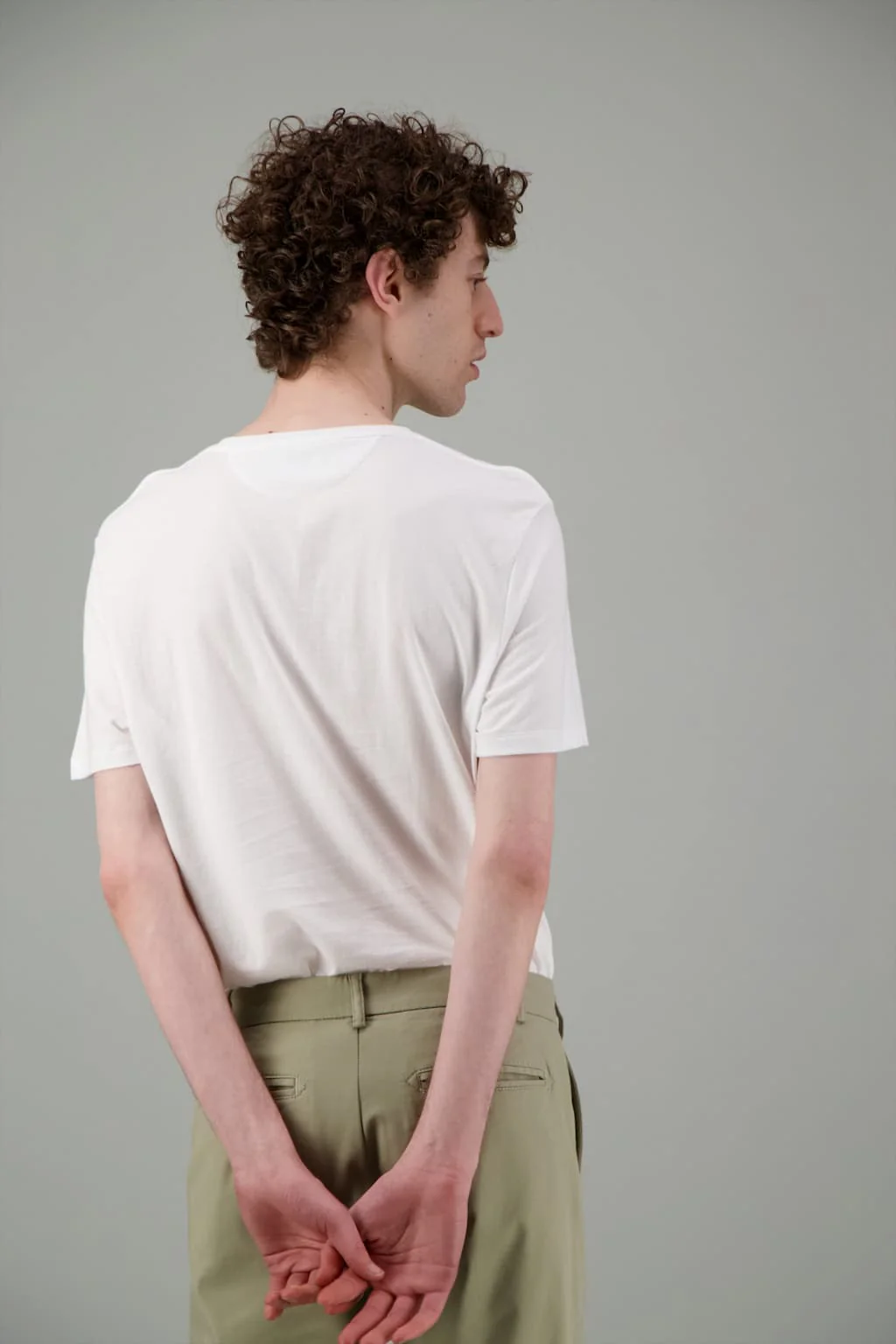 Japanese organic cotton green planet T Shirt - Image 2