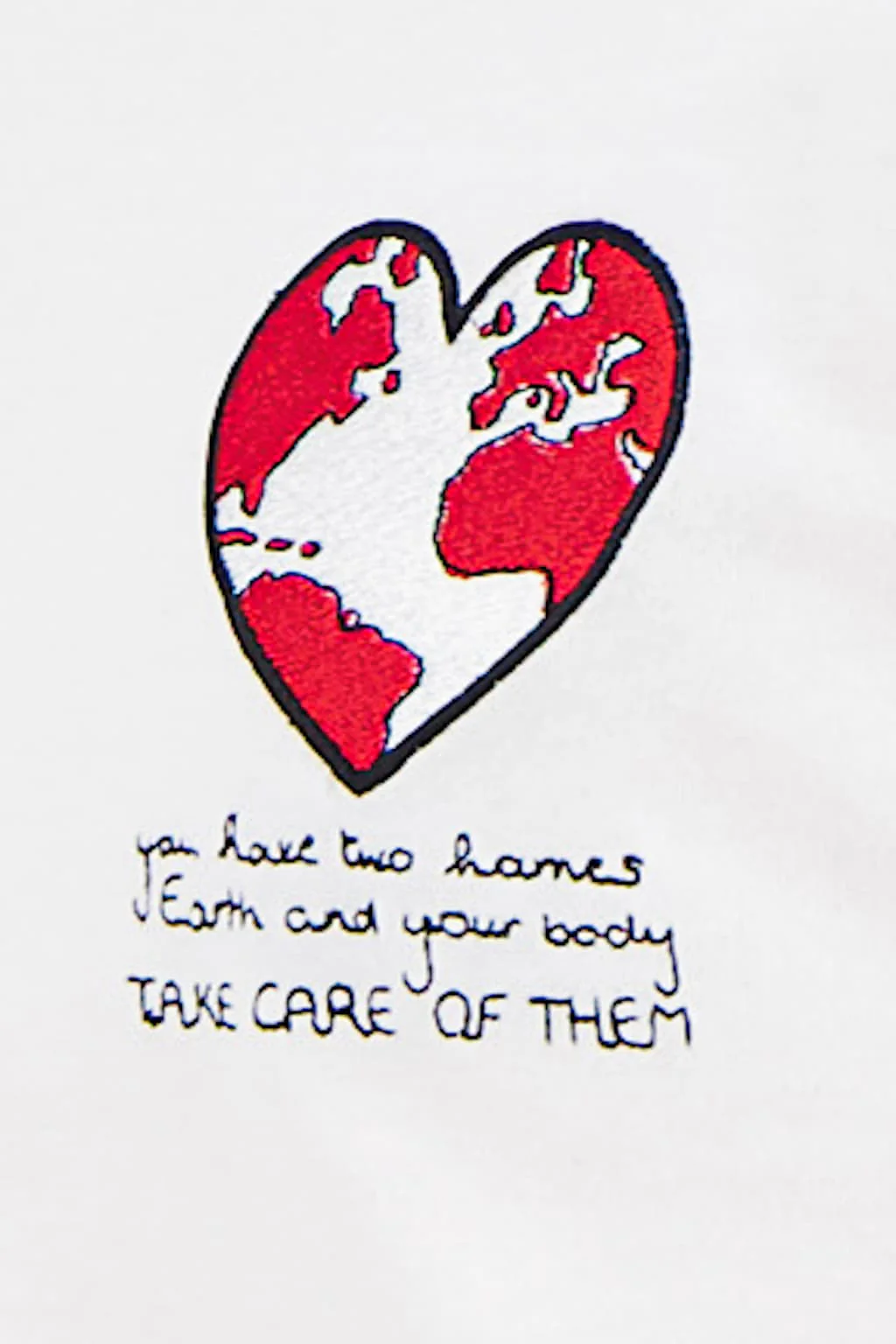 Red Planet Japanese Organic Cotton T Shirt - Image 2